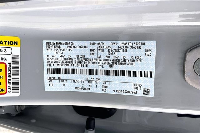 New 2026 Ford Bronco Big Bend AWD/4WD image 12