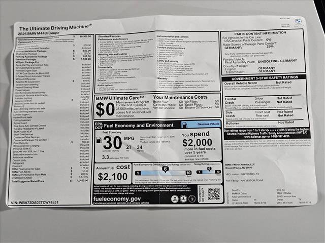 New 2026 BMW M440i Coupe w/ Premium Package image 17