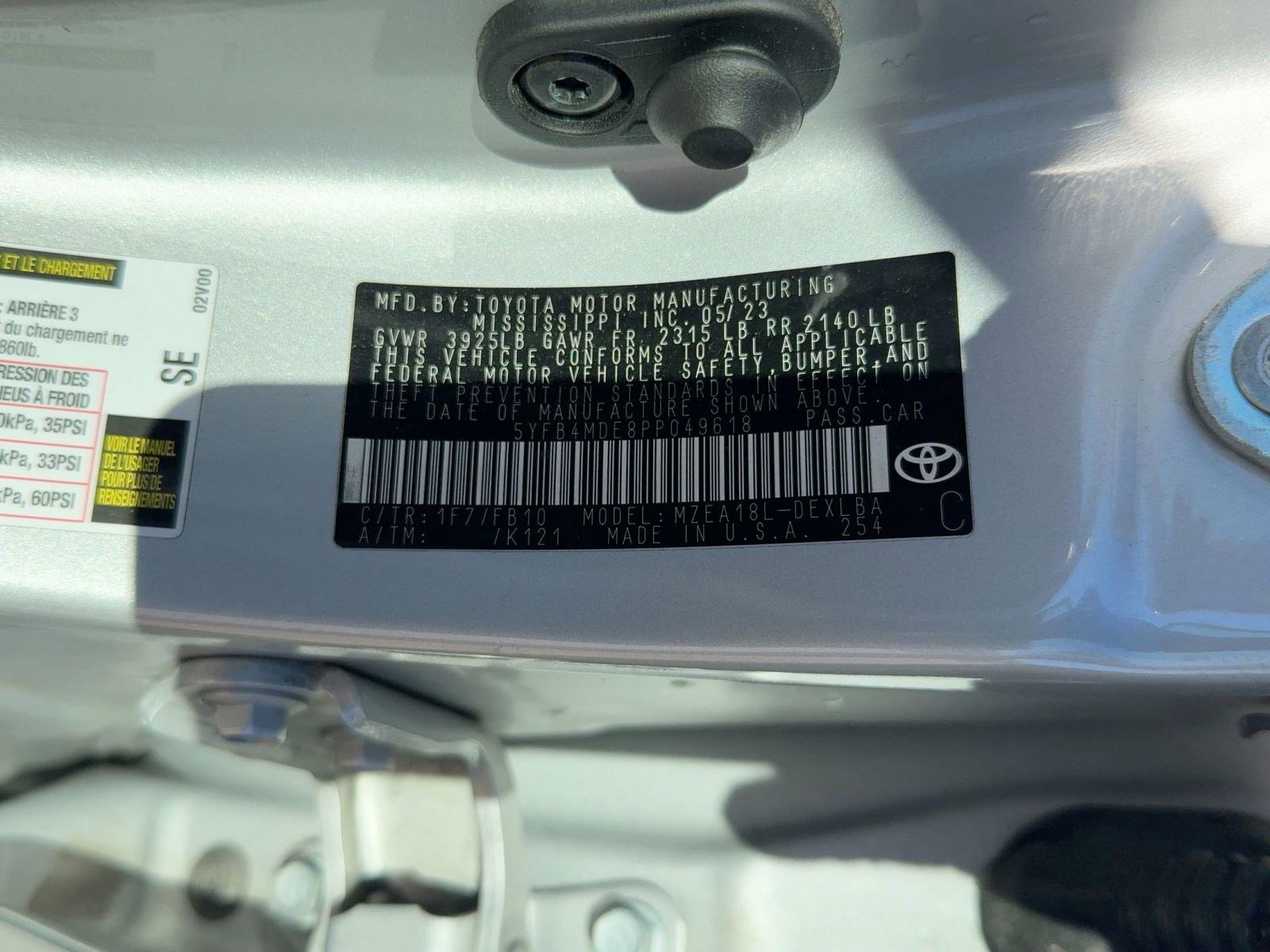 Used 2023 Toyota Corolla LE image 19