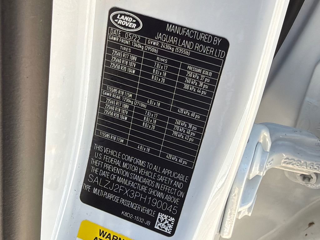 Used 2023 Land Rover Range Rover Evoque S AWD/4WD image 36