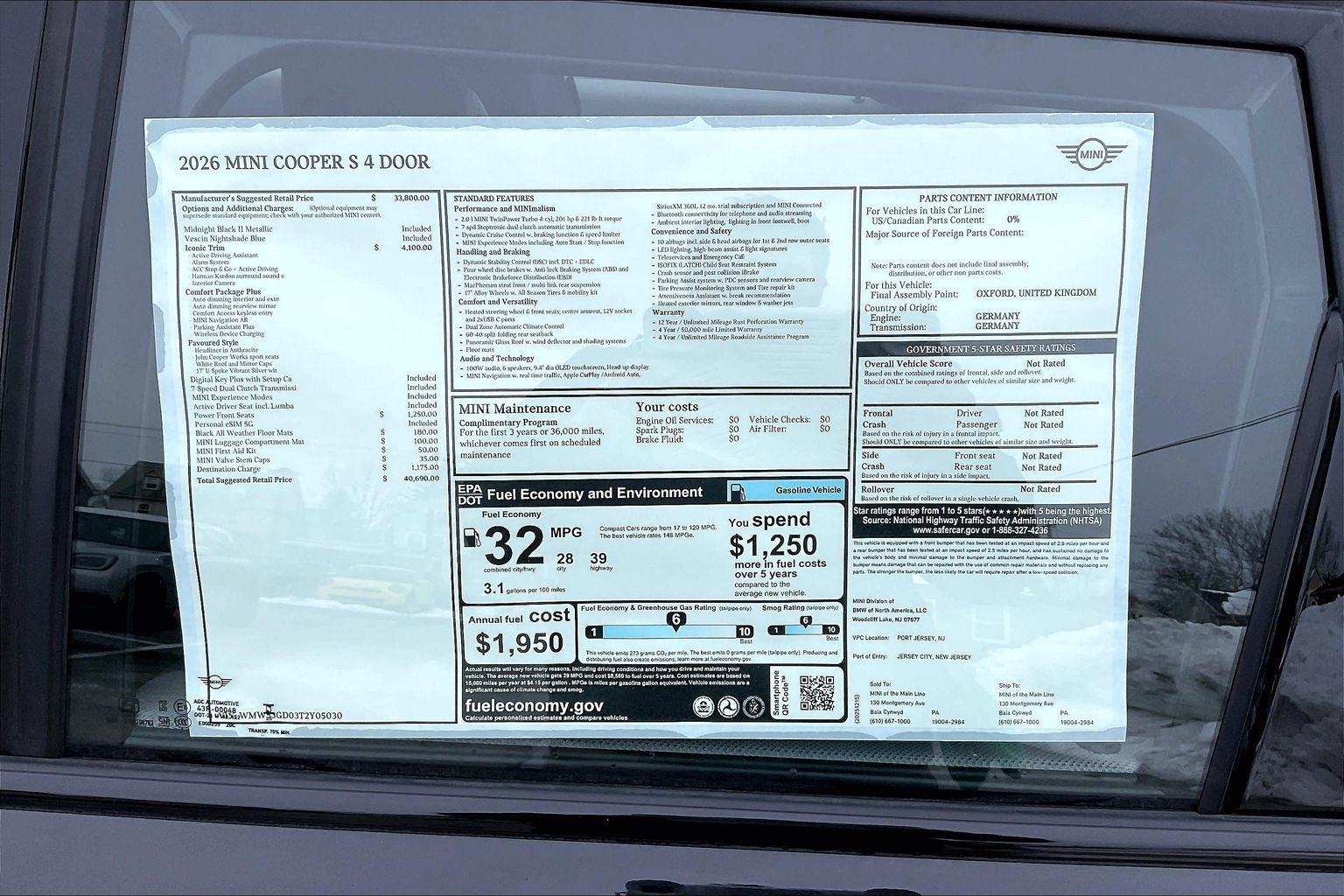 New 2026 MINI Cooper S image 14
