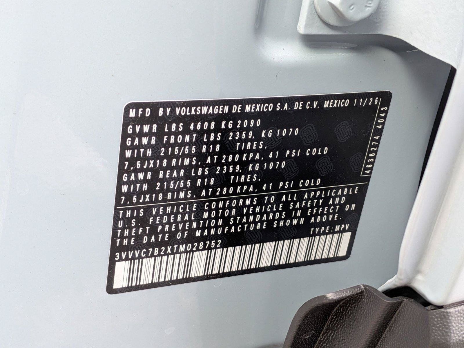 New 2026 Volkswagen Taos SE AWD/4WD image 10