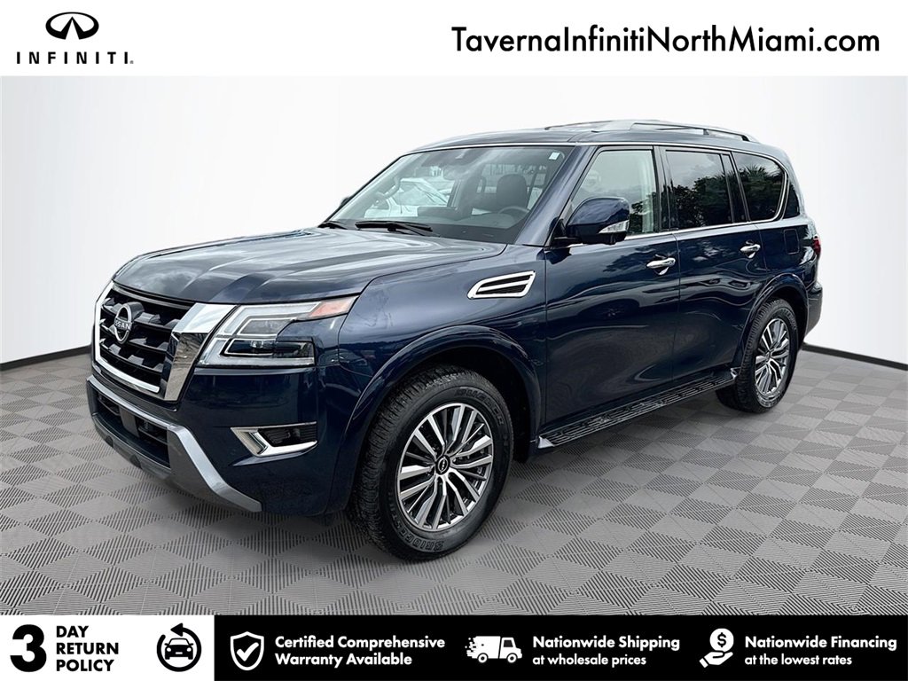 Used 2024 Nissan Armada SL w/ Captain's Chairs Package
