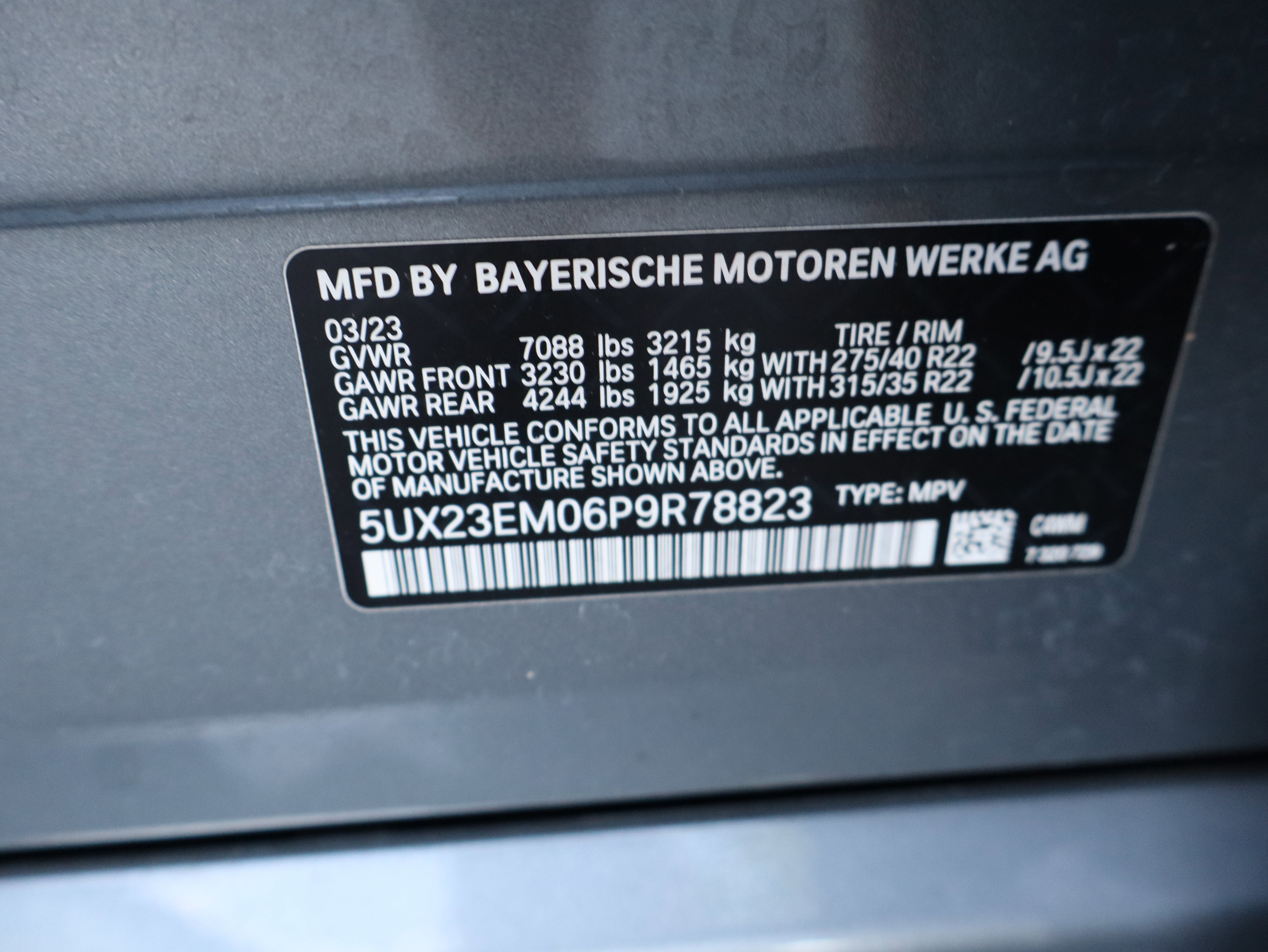 Used 2023 BMW X7 xDrive40i w/ Executive Package AWD/4WD image 46