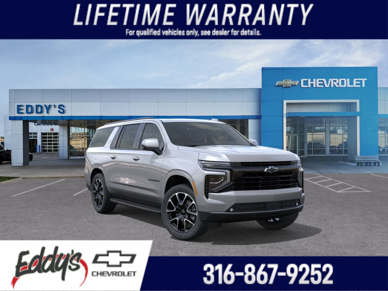 New 2026 Chevrolet Suburban RST w/ Advanced Technology Package AWD/4WD image 1