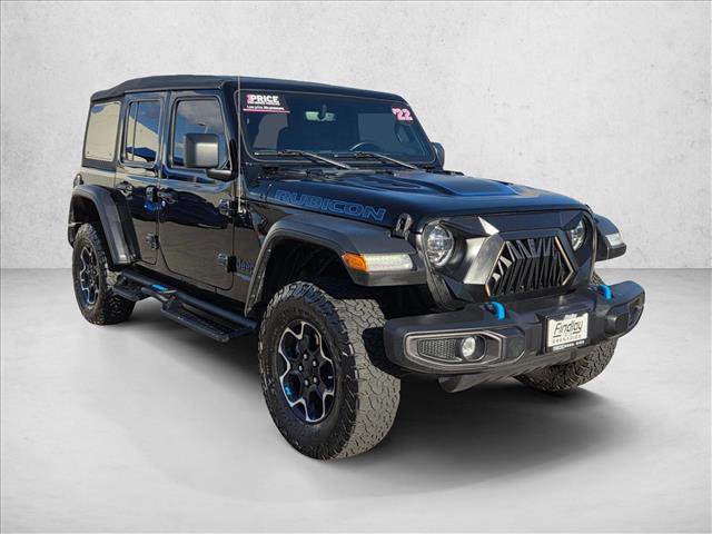 Used 2022 Jeep Wrangler Unlimited Rubicon 4xe image 3