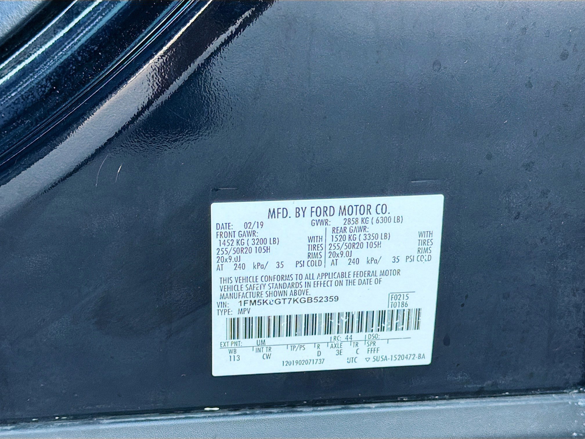 Used 2019 Ford Explorer Sport w/ Equipment Group 401A image 46