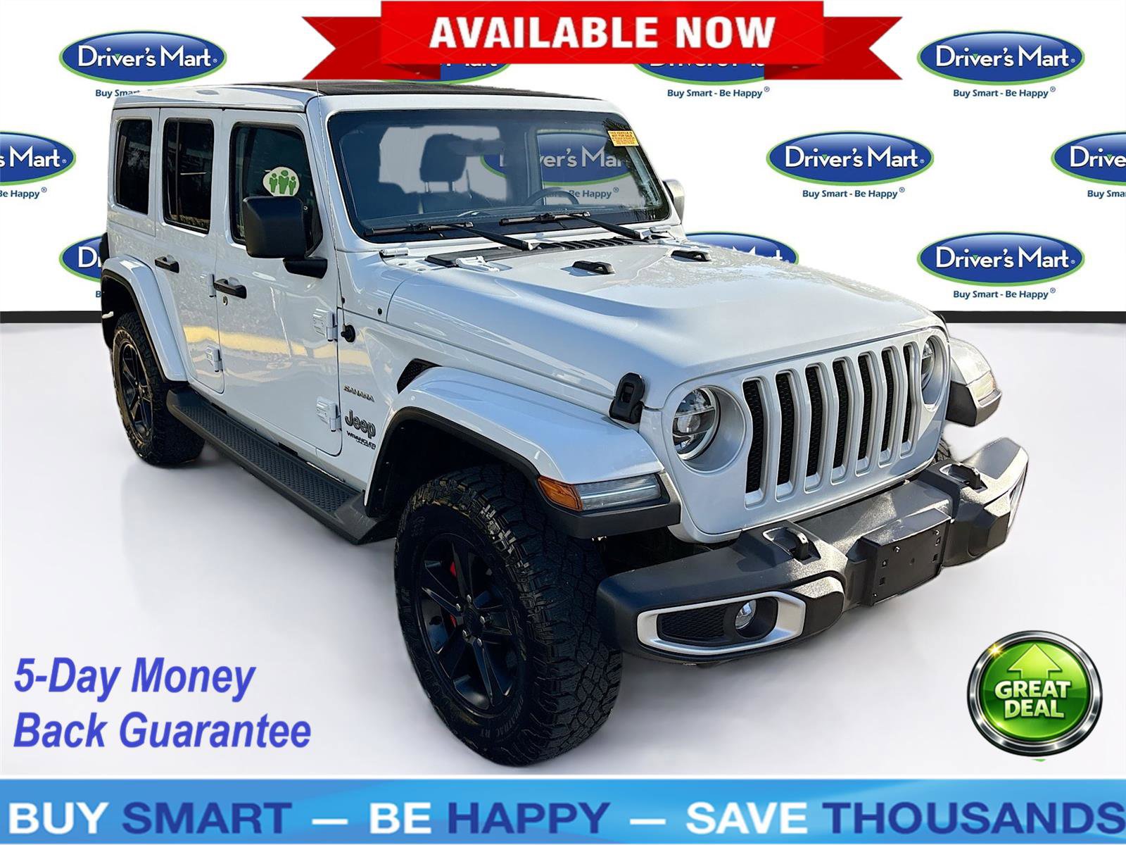 Used 2022 Jeep Wrangler Unlimited Sahara w/ LED Lighting Group