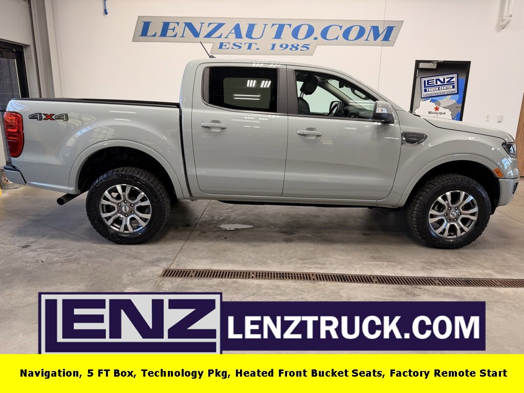Used 2021 Ford Ranger Lariat w/ Equipment Group 501A High video 1