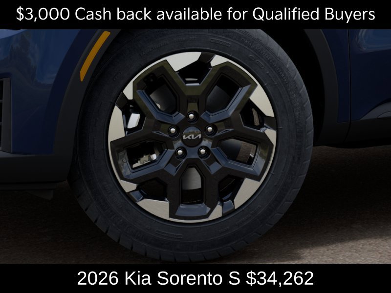 New 2026 Kia Sorento S w/ S Panoramic Sunroof Package FWD image 9