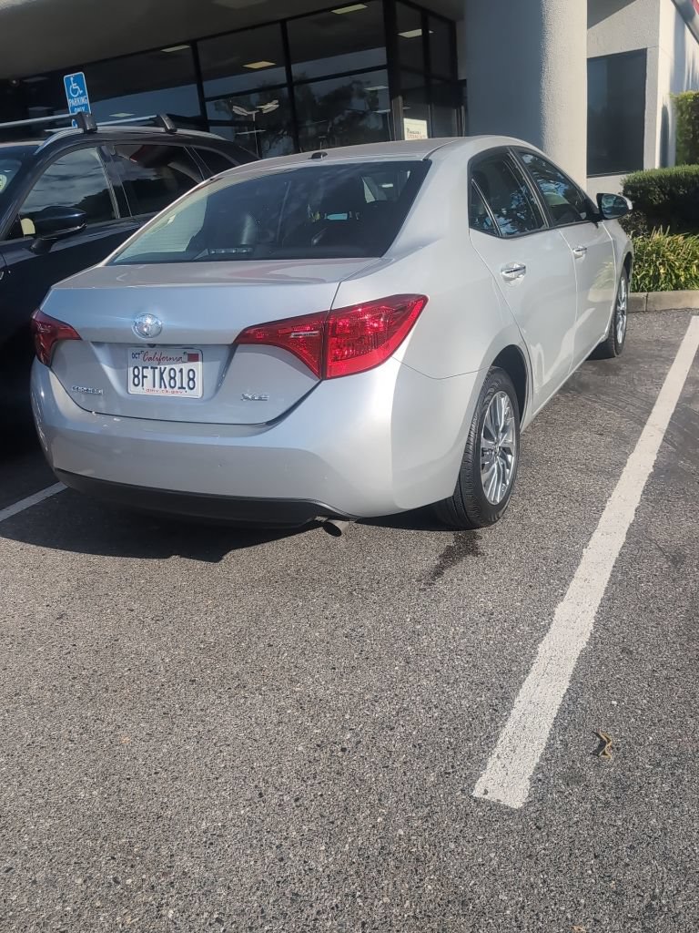 Certified 2019 Toyota Corolla XLE FWD image 1