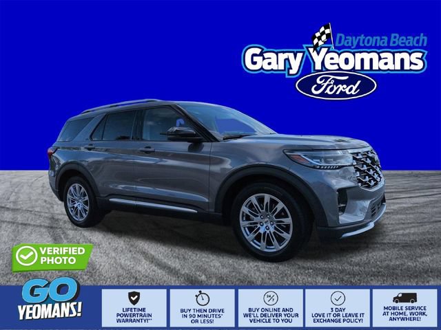 New 2026 Ford Explorer Platinum