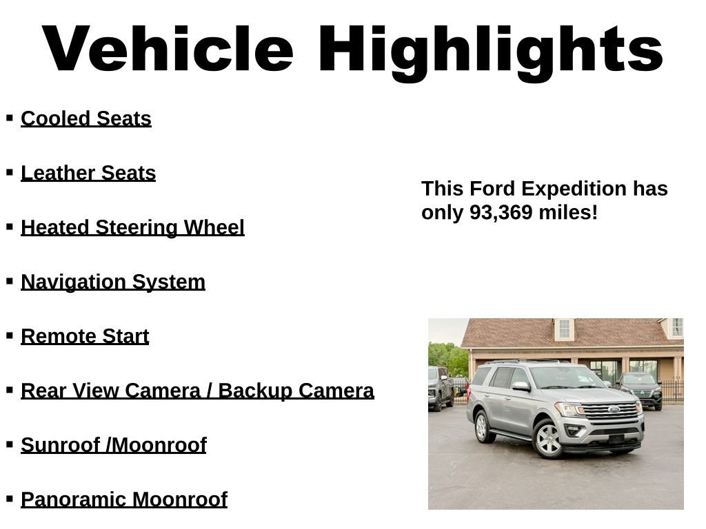 Used 2020 Ford Expedition XLT w/ Equipment Group 202A AWD/4WD image 41