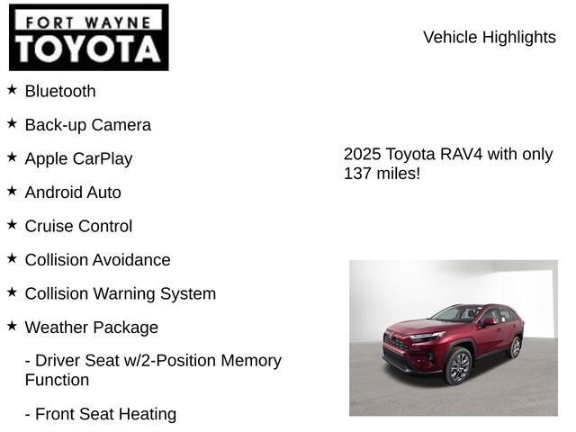 Used 2025 Toyota RAV4 XLE Premium image 7