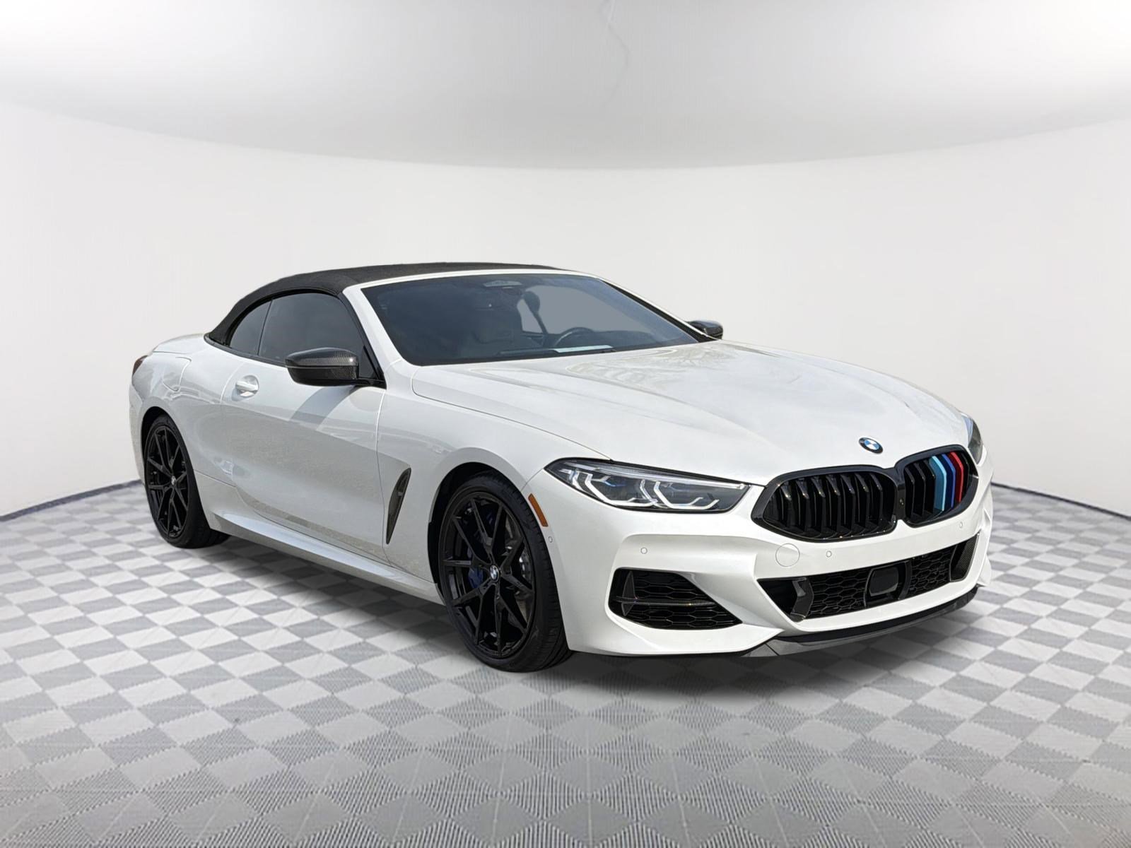 Used 2022 BMW M850i xDrive M850i xDrive Convertible w/ M Carbon Exterior Package image 3
