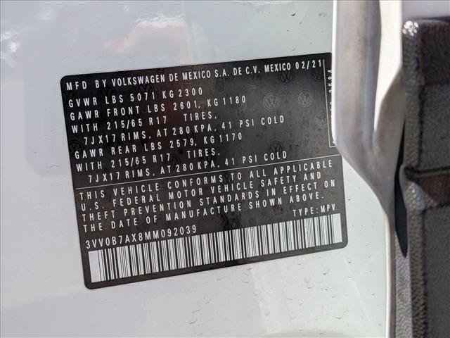 Used 2021 Volkswagen Tiguan S AWD/4WD image 23