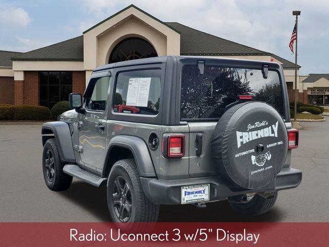 Used 2020 Jeep Wrangler Sport AWD/4WD image 3