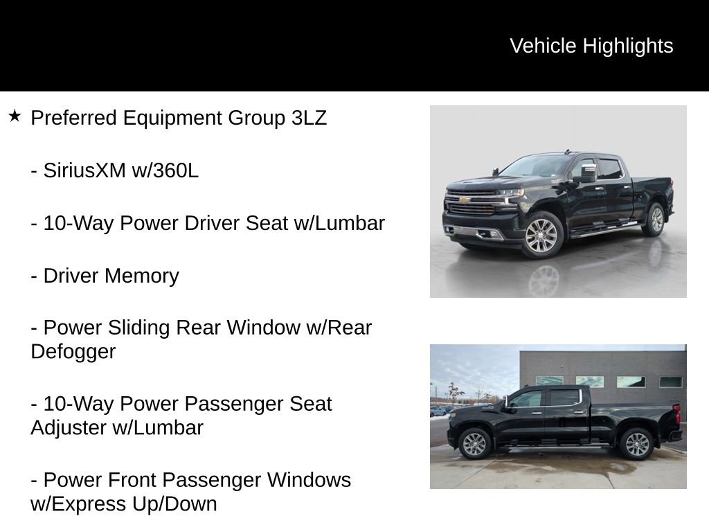 Used 2021 Chevrolet Silverado 1500 High Country w/ Technology Package image 6