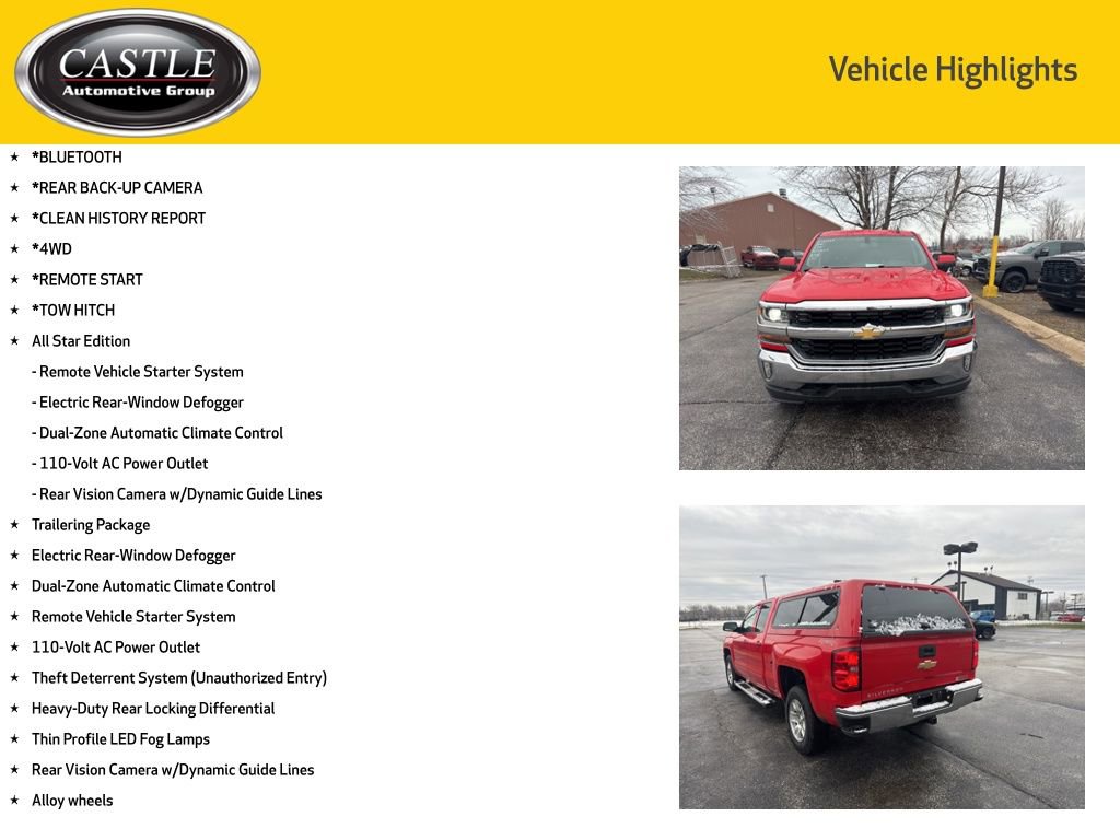 Used 2016 Chevrolet Silverado 1500 LT w/ All Star Edition image 3
