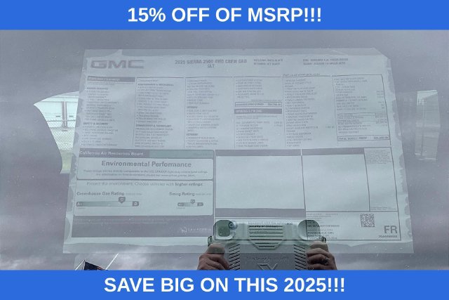 New 2025 GMC Sierra 2500 SLT w/ SLT Premium Package AWD/4WD image 14