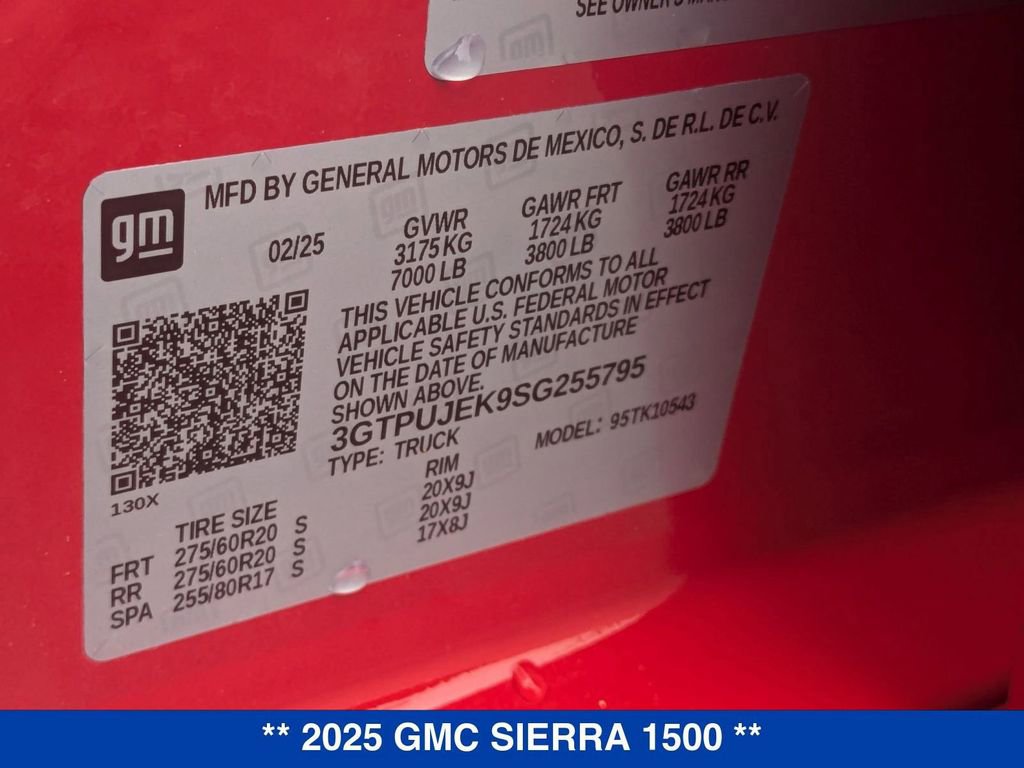 New 2025 GMC Sierra 1500 Elevation image 42