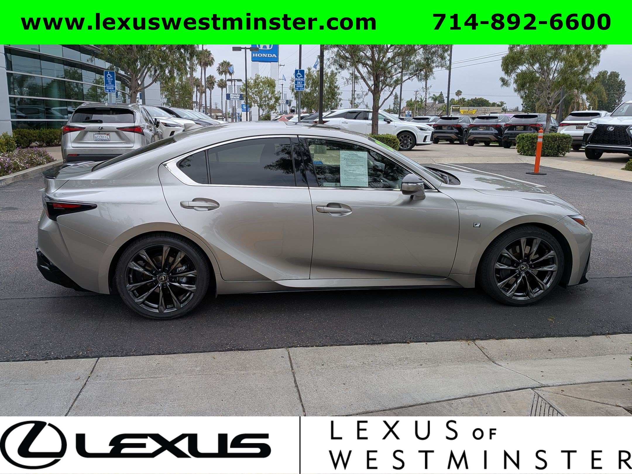 Certified 2021 Lexus IS 350 F Sport w/ Navigation Package RWD image 4