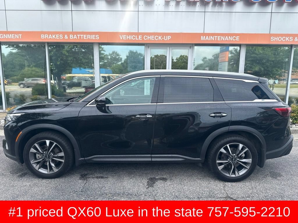 Used 2023 INFINITI QX60 Luxe w/ Vision Package AWD/4WD image 3