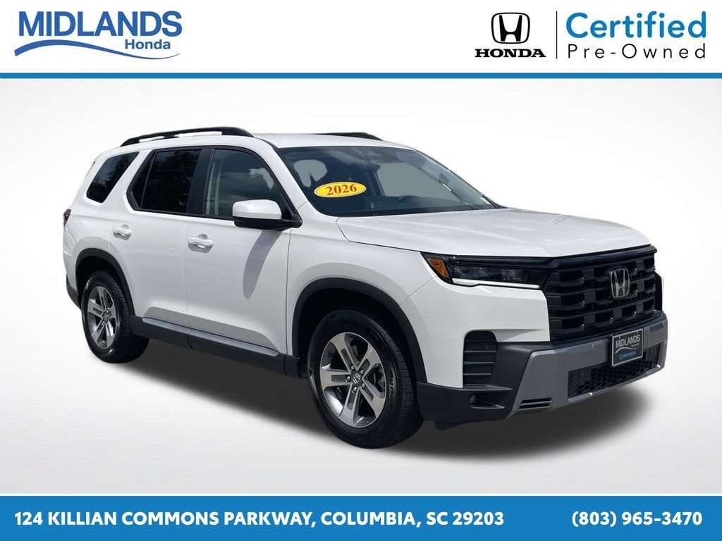 Certified 2026 Honda Pilot EX-L 360° Tour