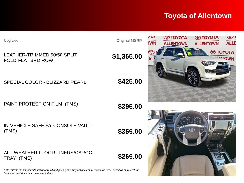 Used 2022 Toyota 4Runner Limited AWD/4WD image 5
