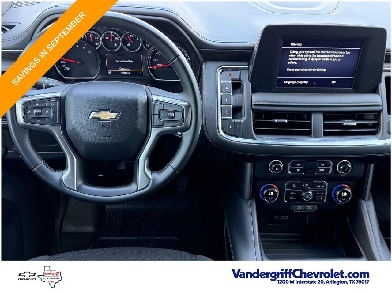 Certified 2024 Chevrolet Tahoe LS w/ Driver Alert Package RWD image 11