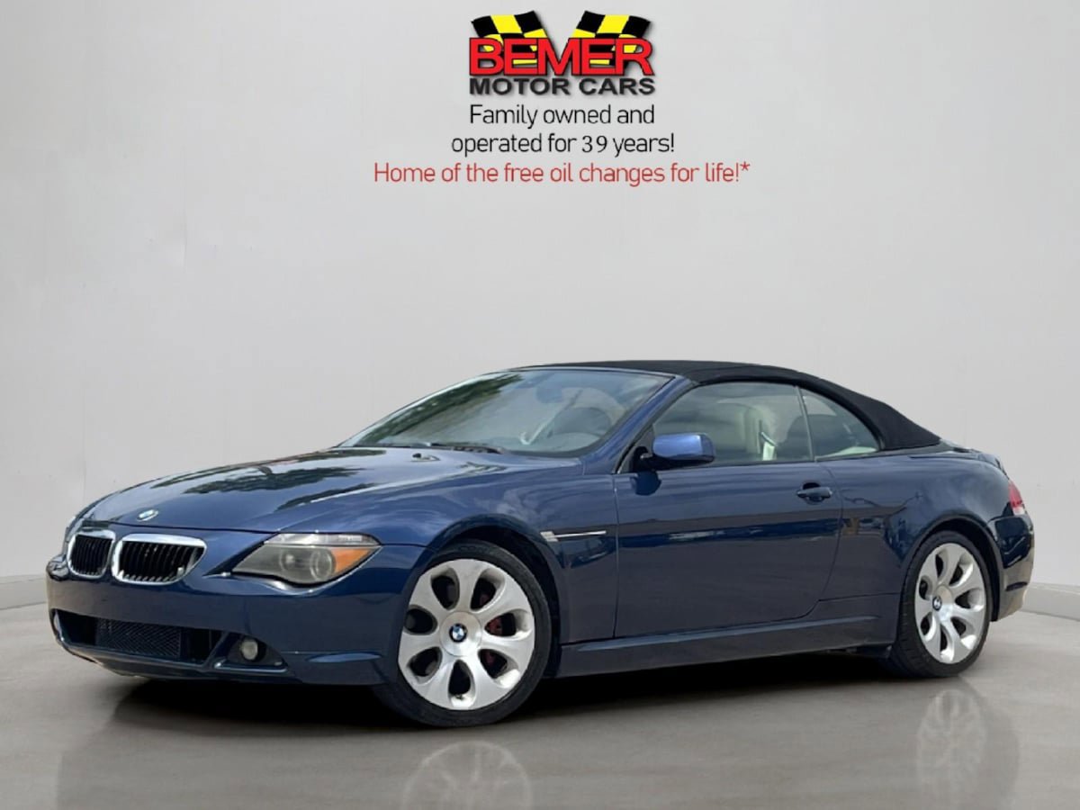 Used 2005 BMW 645Ci Convertible RWD image 1