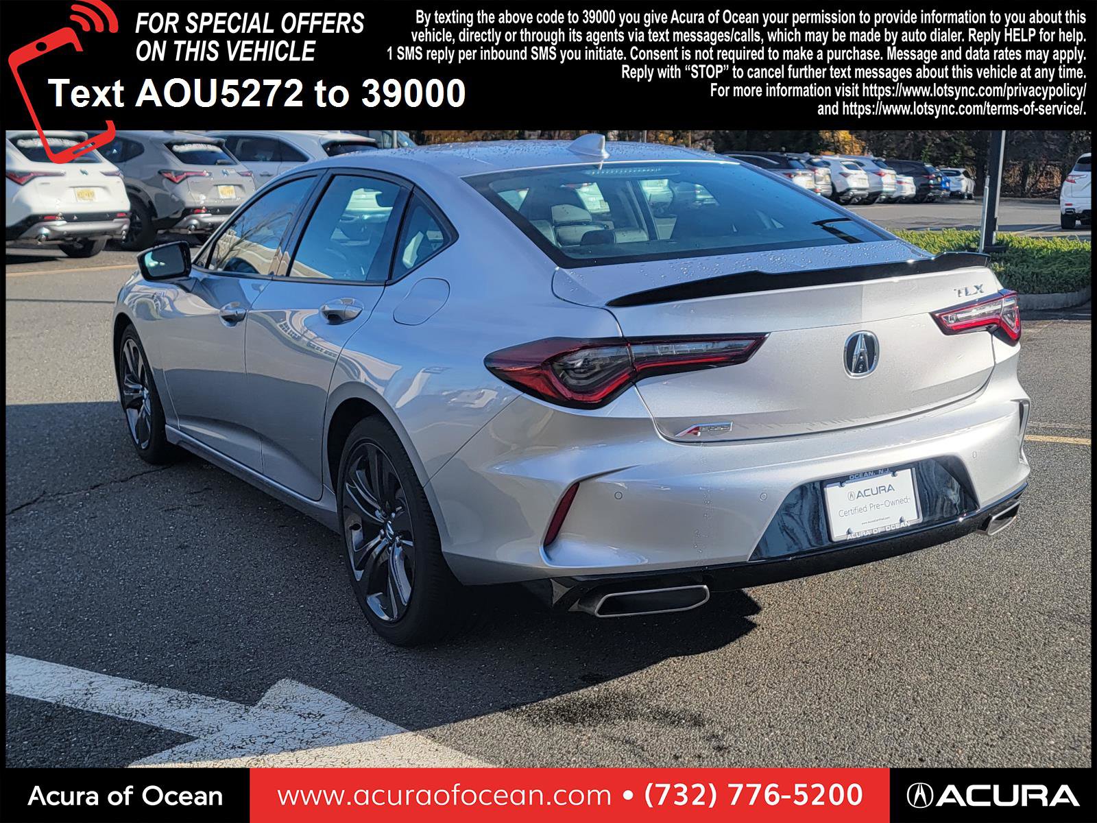 Certified 2022 Acura TLX w/A-Spec Package image 4