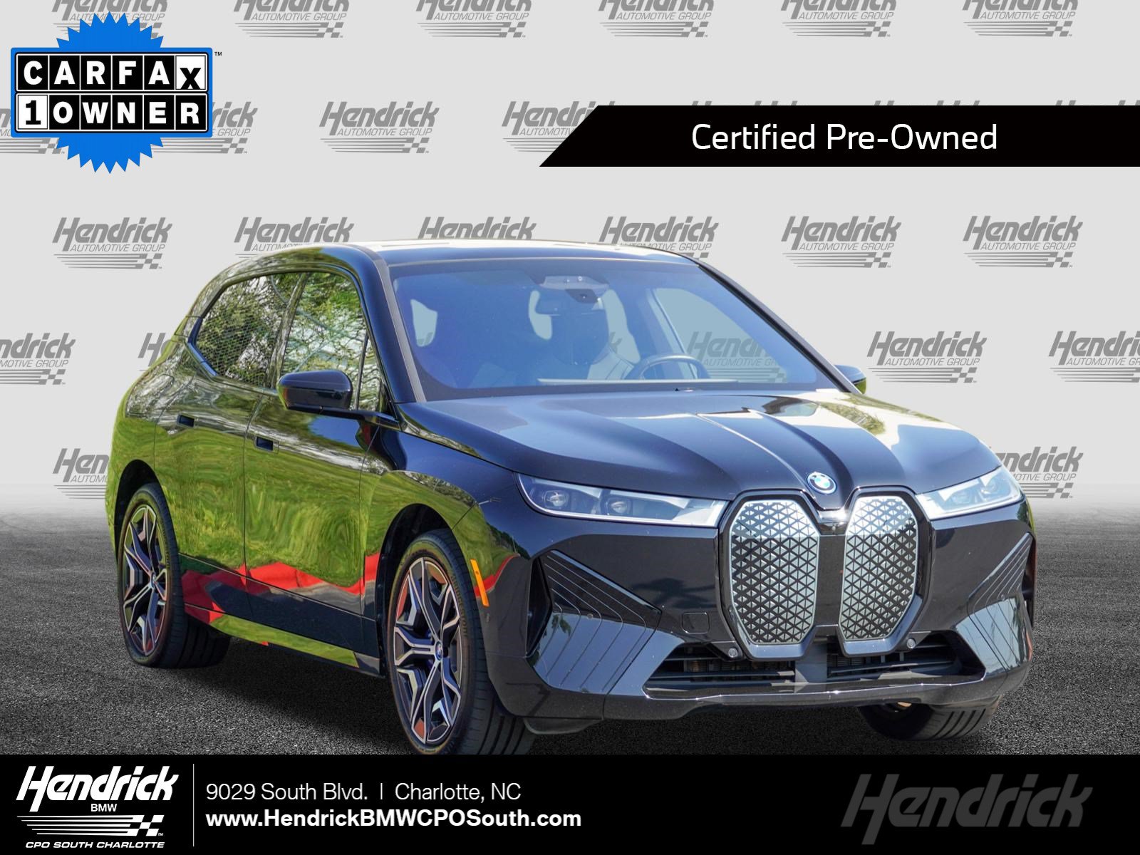 Certified 2024 BMW iX xDrive50 w/ Premium Package AWD/4WD image 1