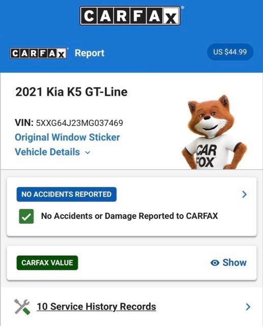 Used 2021 Kia K5 GT-Line AWD/4WD image 4