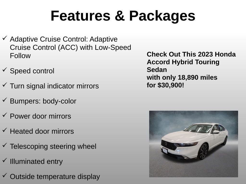 Used 2023 Honda Accord Touring image 24
