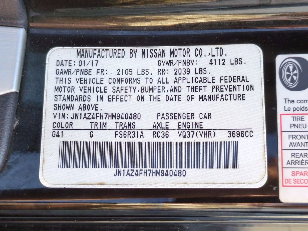 Used 2017 Nissan 370Z Touring image 30