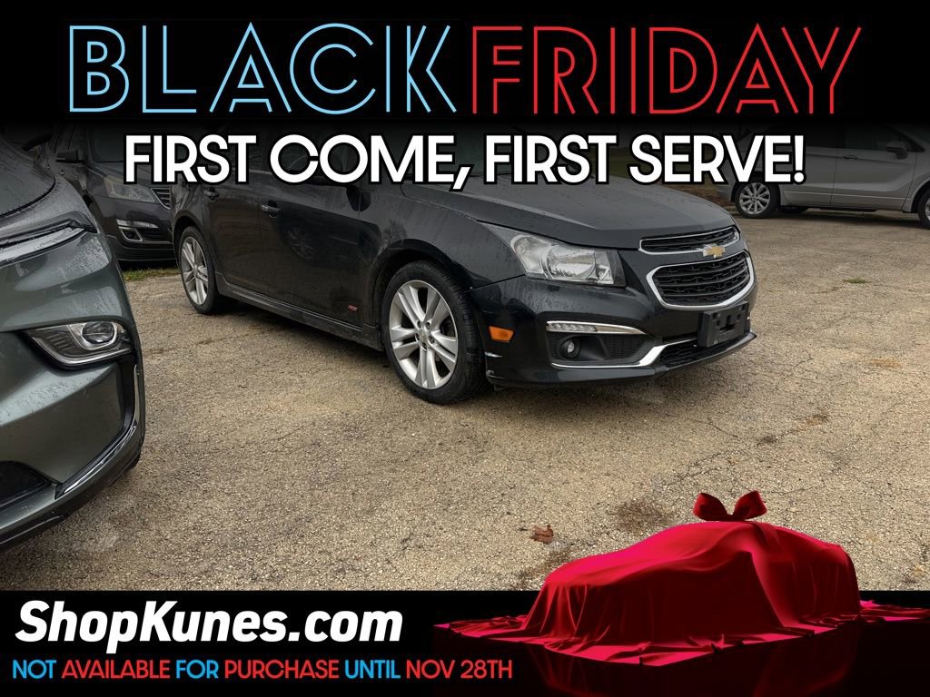 Used 2015 Chevrolet Cruze LTZ w/ Sun, Sound and Sport Package