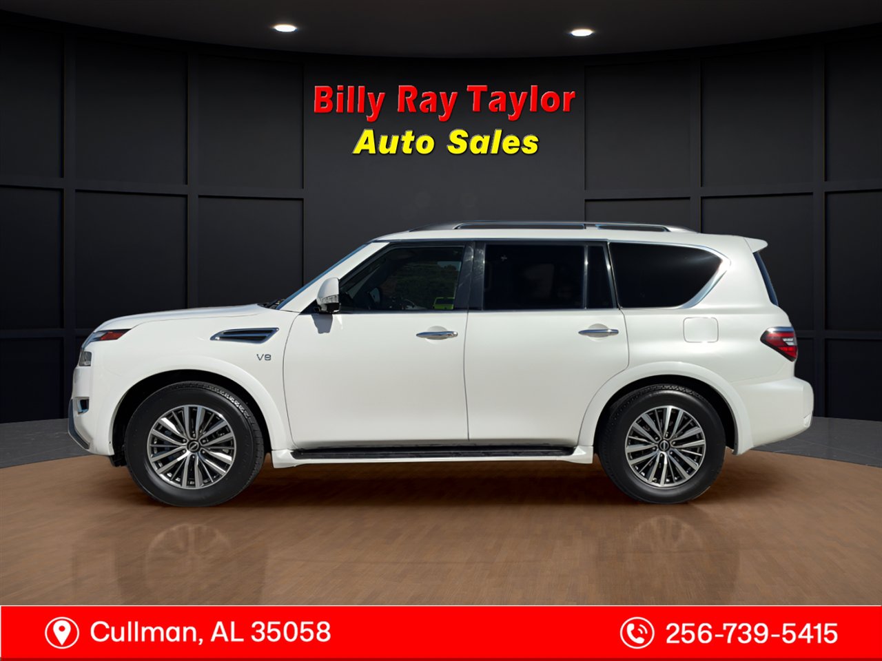 Used 2021 Nissan Armada SL w/ Captain's Chairs Package image 2