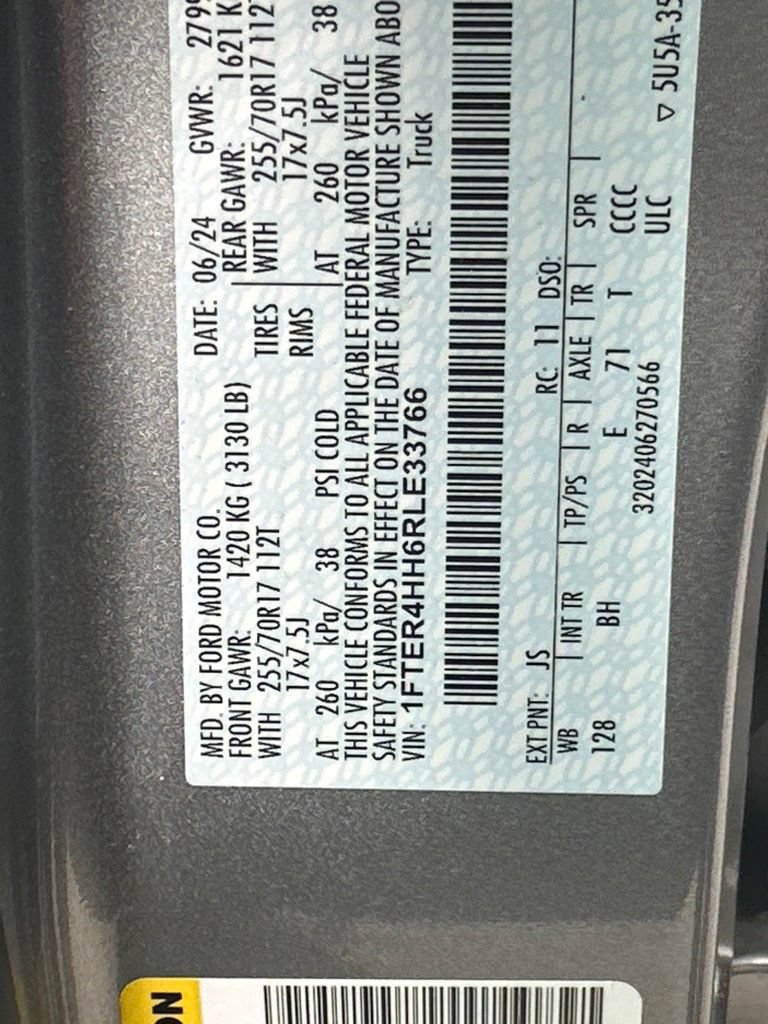 Used 2024 Ford Ranger XLT w/ Advanced Towing Package AWD/4WD image 35