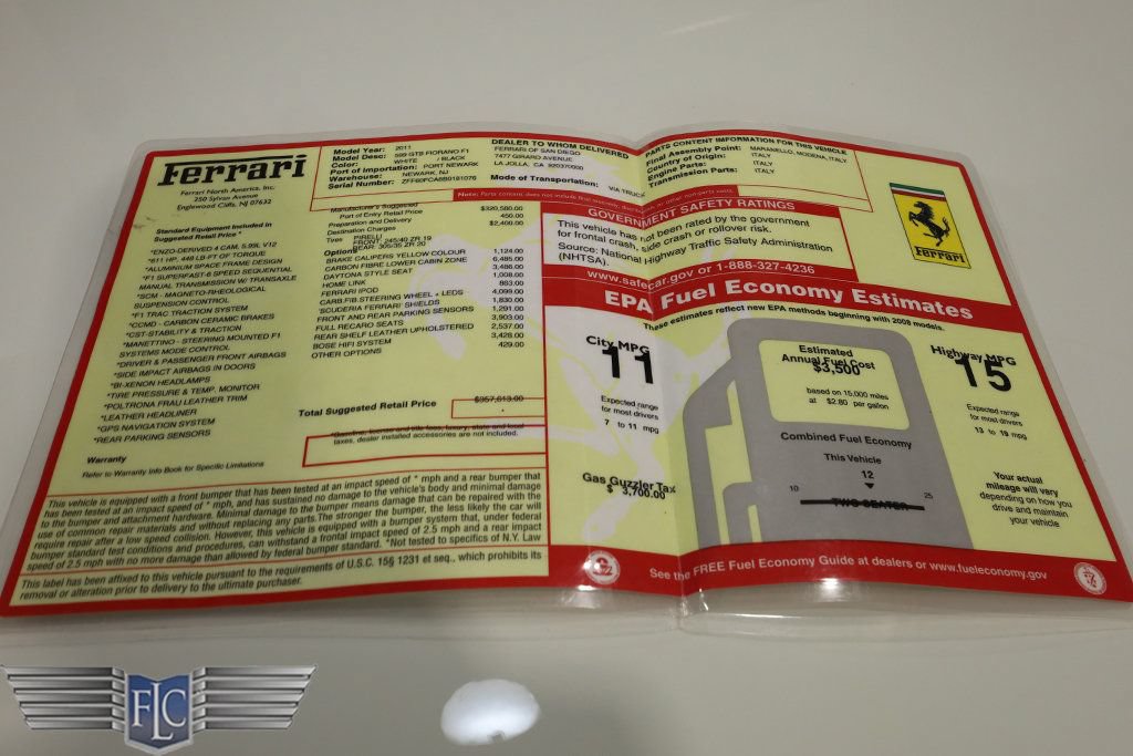 Used 2011 Ferrari 599 GTB Fiorano RWD image 45