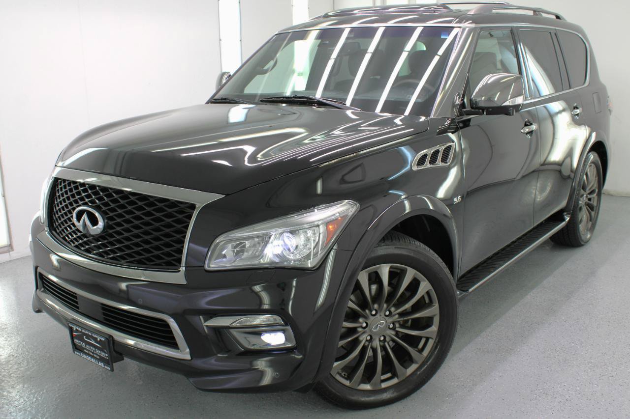 Used 2017 INFINITI QX80 Limited w/ All Season Package AWD/4WD image 2
