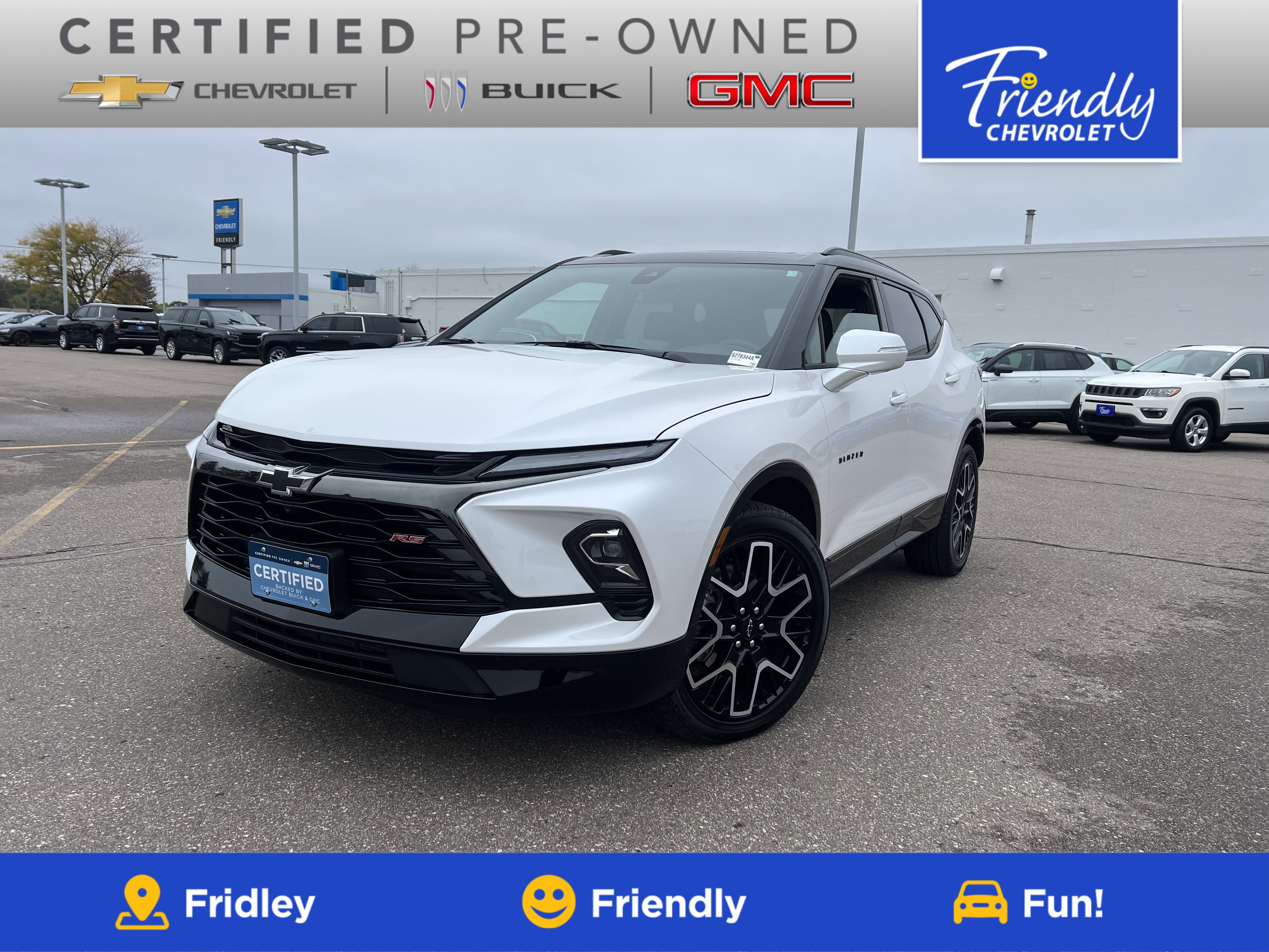 Certified 2024 Chevrolet Blazer RS w/ Driver Confidence II Package