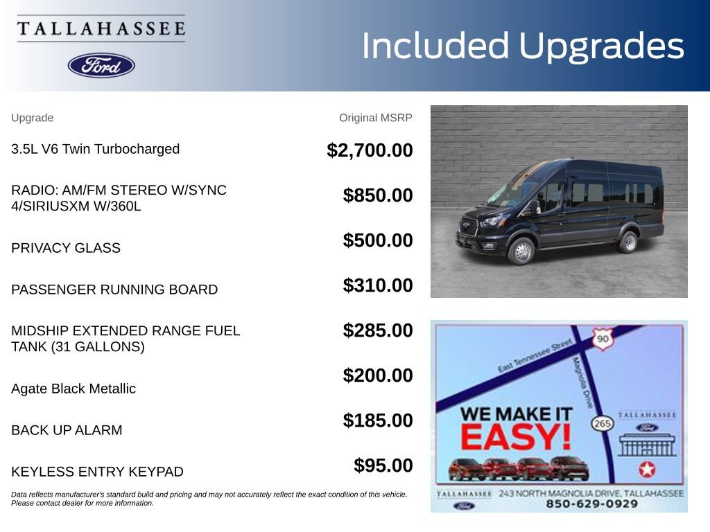 New 2025 Ford Transit 350 XLT RWD image 3