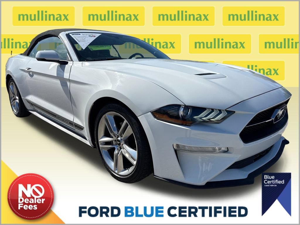 Certified 2019 Ford Mustang Premium w/ Equipment Group 201A RWD image 1