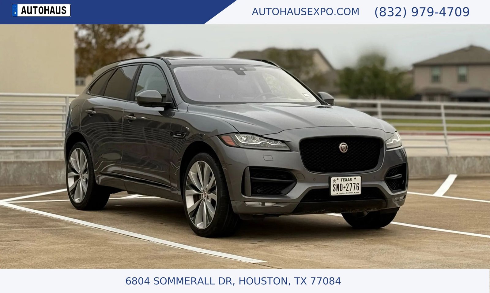 Used 2018 Jaguar F-PACE R-Sport