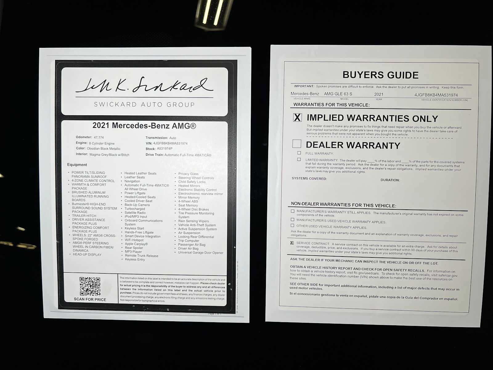 Used 2021 Mercedes-Benz GLE 63 AMG S image 49