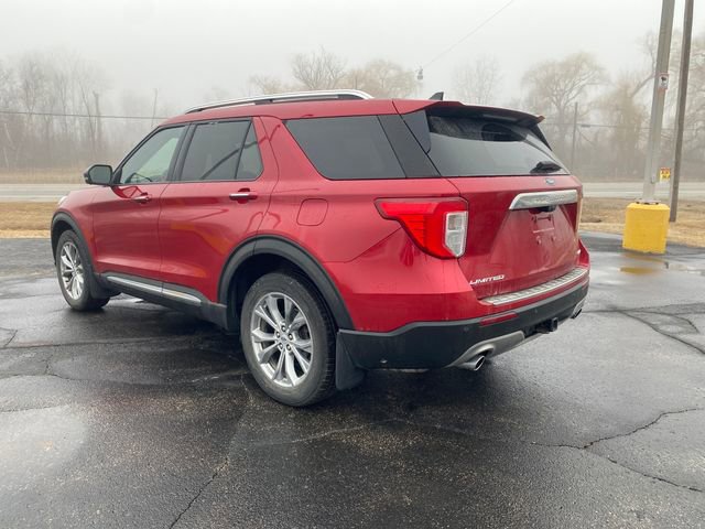 Used 2022 Ford Explorer Limited w/ Class IV Trailer Tow Package AWD/4WD image 3