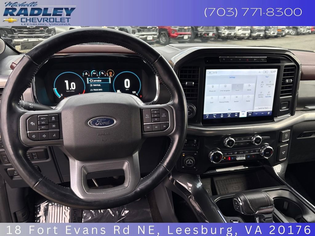 Used 2022 Ford F150 Lariat w/ Equipment Group 502A High image 20