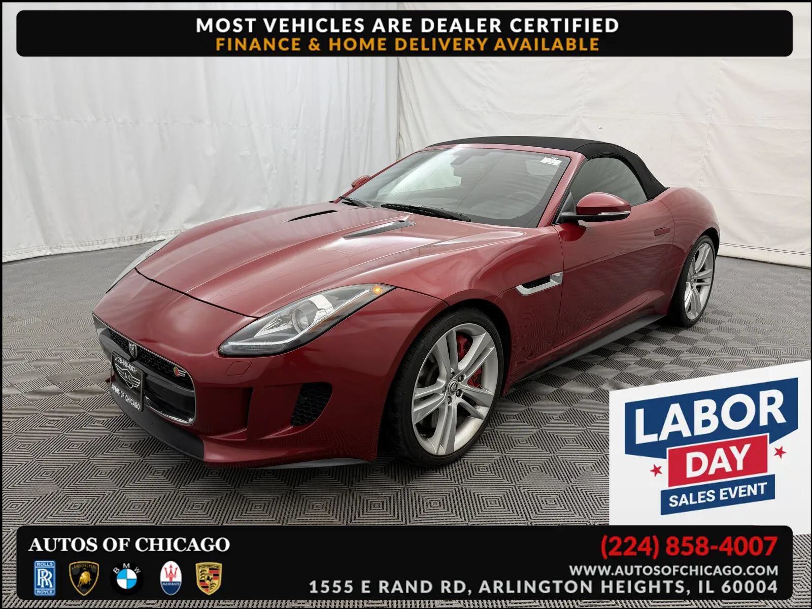 Used 2014 Jaguar F-TYPE S RWD image 1