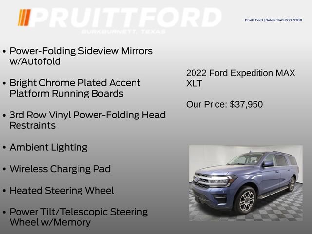 Used 2022 Ford Expedition Max XLT AWD/4WD image 37